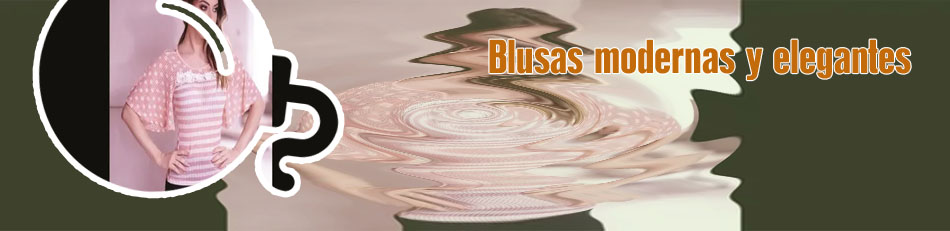 Dama blusas elegantes