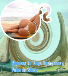 Mujeres lindas en tangas