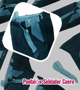 Pantalon de cuero soldador