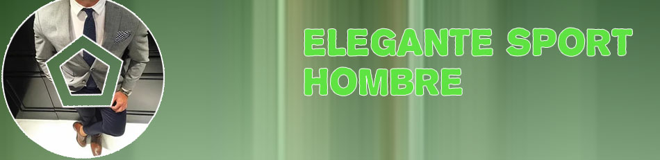 Ropa elegante sport hombre