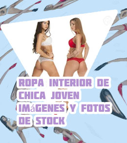 Ropa interior chica joven