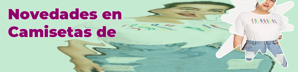 Shein camisetas mujer tallas grandes