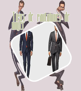 Traje formal con pantalon